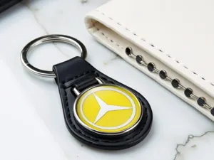 Mercedes Portachiavi Personalizzati Acrilico Lusso